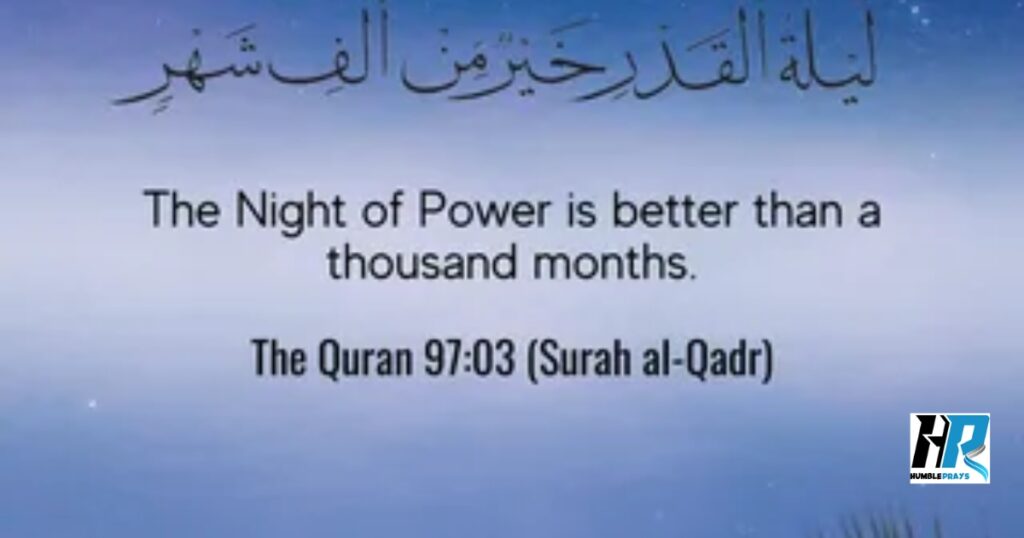 laylatul qadr in the quran and hadith
