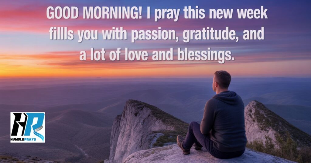 Beautiful Good Morning Monday Blessings
