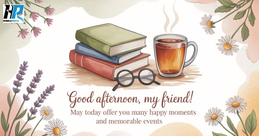 Good Afternoon Blessings for Friends