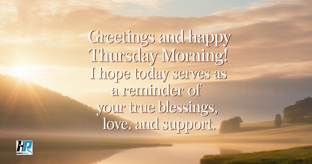 Happy Good Morning Thursday Blessings

